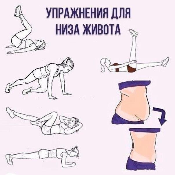 Упражнения для низа живота в домашних условиях Упражнения для низа живота в домашних условиях