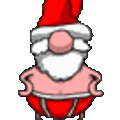 Дед Мороз гифка. Смешные новогодние гифы. The naughty animation