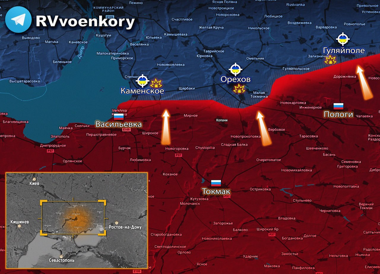 Как выглядит карта боевых действий на украине на сегодня